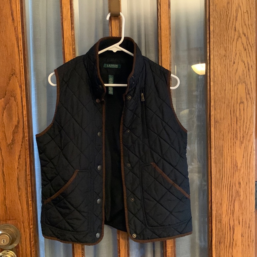 Lauren Ralph Lauren quilted vest size L